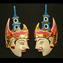 ペイントウッド・お面